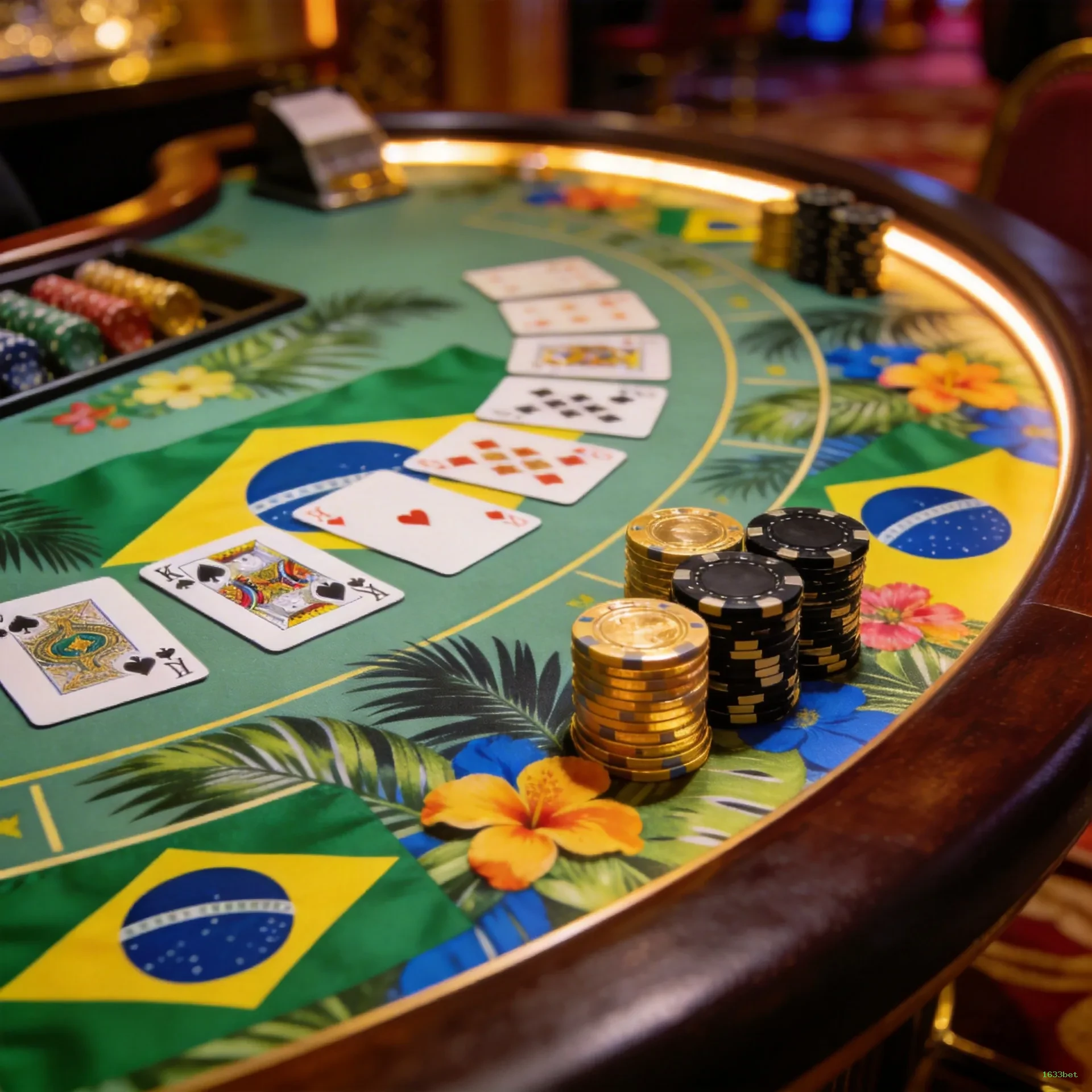 Cassino ao vivo da 1633bet com dealers reais