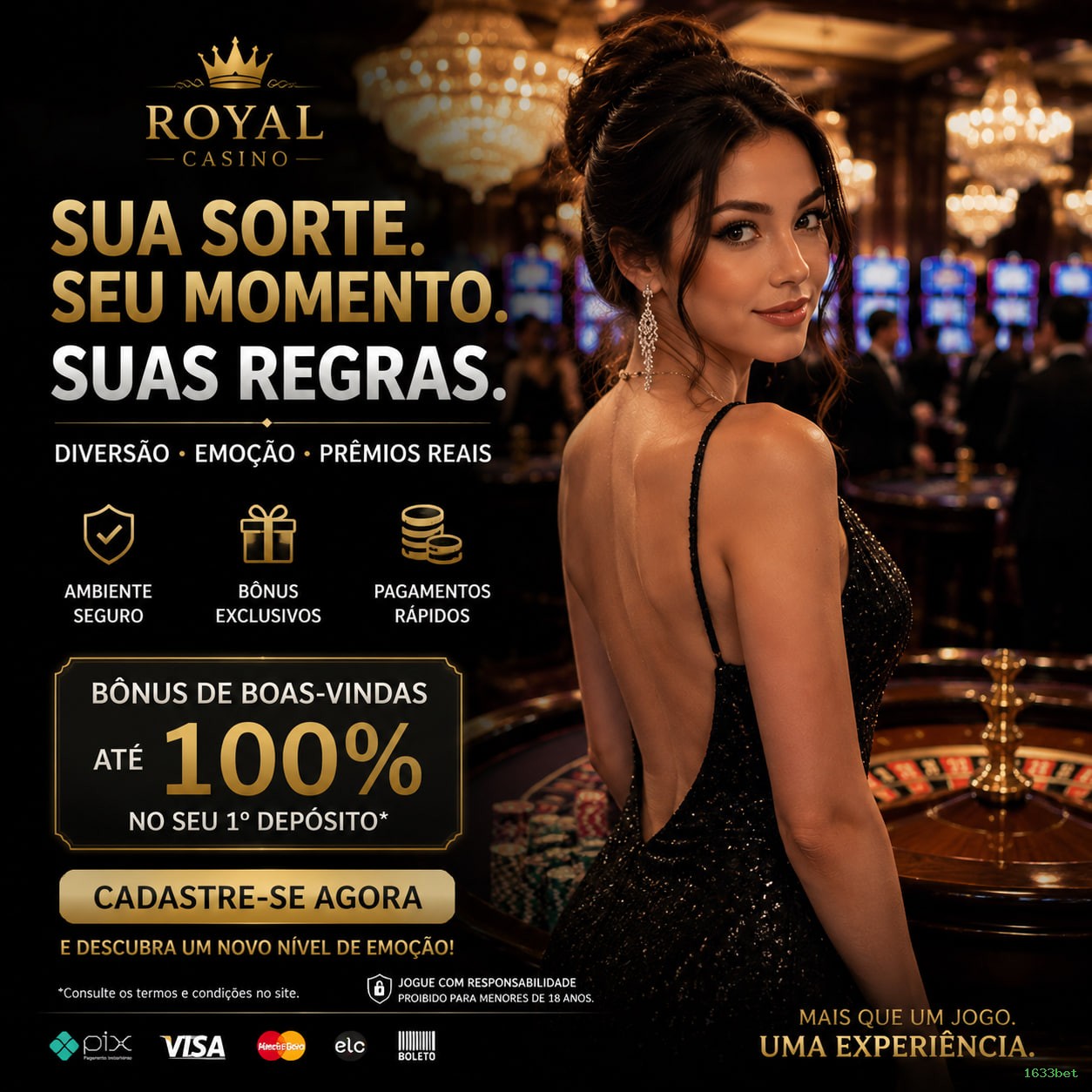 Login seguro na 1633bet
